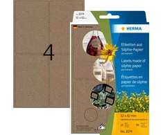Herma opakowanie biurowe etykiety wielofunkcyjne Silphie 52x82mm