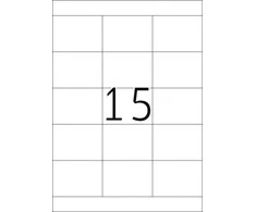 Herma Premium etiketės 5055, A4, baltos, 70 x 50,8 mm, matinis popierius, 375 vnt. (5055)