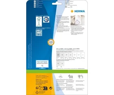 Herma Premium širdies formos etiketės 60x60 1 vnt.