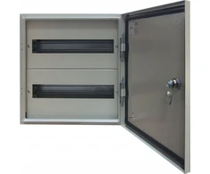 Sabaj System Hermetiškas modulinis skirstomasis skydas n/t IP65 RH 24 /2x12/ RAL 7035 kietos durys RH 24 DP 6-743-DP