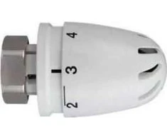Termostatinė galva HERZ MINI DE LUXE, M28x1,5, balta spalva