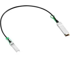 Hewlett Packard (HP) HPE S1J07A InfiniBand / šviesolaidinis kabelis 0,65 m QSFP56 SFP56 DAC juodas