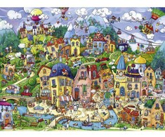 „Heye“ dėlionė 1000 vienetų „Happy City“ (29744)