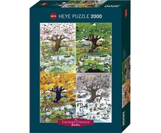 Dėlionė Heye Puzzle 2000 vienetų – keturi sezonai