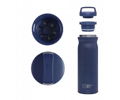 Blue Mėlyna TRAVEL Mėlynas TERMOSAS NAVY