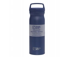 Blue Mėlyna TRAVEL Mėlynas TERMOSAS NAVY