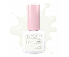 HI HYBRID Easy 3in1 hibridinis nagų lakas Nr. 600 Kokosų vanduo 5 ml