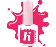 Hi Hybrid HI HYBRID Lakier hybrydowy 374 Strawberry Raudona 5 ml