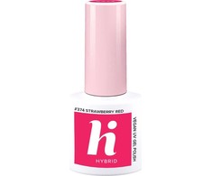 Hi Hybrid HI HYBRID Lakier hybrydowy 374 Strawberry Raudona 5 ml