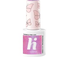 Hi Hybrid Hi Hybrid Lakier hybrydowy Butterfly #261 Twinkle Rožinė 5ml