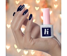 Hi Hybrid Hibridinis nagų lakas 415 Juodas grafitas 5ml