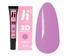 HI HYBRID nagų dailės gelis 3D dekoracijoms. Grapeful 10 ml.
