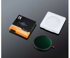 Hibridinis filtras 3in1 K&amp;f 43 mm 43 mm Fader Nd2-32 + Cpl + Juodas Diffusion 1/4 / Kf01.2060