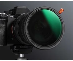 Filtras K&amp;F Hibridinis filtras 3 in 1 K&amp;F 58 mm 58mm Fader ND2-32 + CPL + Juodas Diffusion 1/4 / KF01.2065