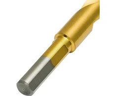 Wiertło Baildon DIN 338 RN 11 mm HSS TiN (S) metalo grąžtas, 142–94 mm (3 plokštumų kotas)