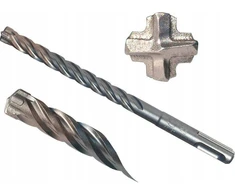 HIKOKI SDS PLUS GRĄŽTAS KETURIŲ PJOVIMO BRIEŽŲ 6 x 110mm FCH