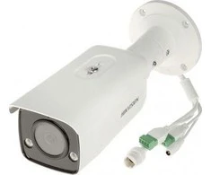 Hikvision | IP kamera maitinama DARKFIGHTER | DS-2CD2T46G2-ISU/SL F2.8 | Kulka | 4 MP | 2,8 mm | Maitinimas per Ethernet (PoE) | IP67 | H.265+ | Micro SD/SDHC/SDXC, maks. 256 GB | Baltas