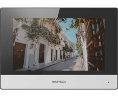 „Hikvision Pro Series DS-KH6320-WTE2-W“ vaizdo domofono sistema 17,8 cm (7") Baltas