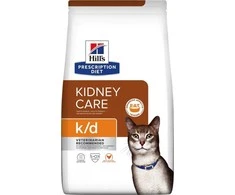 Sausas Kačių Maistas - Hill's Prescription Diet Feline K/d 3kg Vištiena