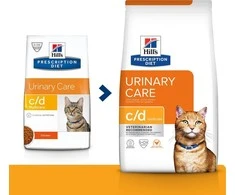 Sausas Kačių Maistas - Hill's Feline C/d Šlapimo Takų Priežiūros Multicare 8 Kg