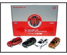 Lean Toys Metalinis automobilis su garso ir šviesos efektais, 12 cm