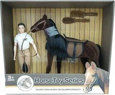 Hipo arklys su žokėju
