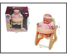 Hipo Lėlė 11cm komplektas łazienka HLR33 44157