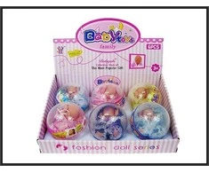 Hipo Baby rutulyje 10cm 6vnt/disp HLG06