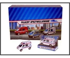 Automobilis Avarinis metalinis VAN HIPO HKG071