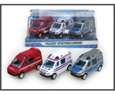 HKG *AUTO metalinis MINI VANY 3 pak., 8cm, privilegija, šviestuvo gaubtas