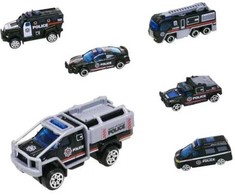 Hipo Policijos automobiliai 7 cm 12 vnt./doz. HX235 52886