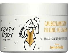 HISKIN Crazy Body Stambiagrūdis kūno pilingas - LEMONADAS 300 ml