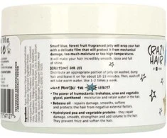 HISKIN Crazy Hair Jelly mažai poringiems plaukams laminuoti - Forest Fruit (miško vaisiai) 300 ml