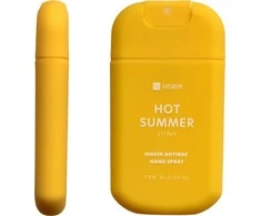 HISKIN Hot Summer Citrus rankų dezinfekcinis purškalas 30 ml