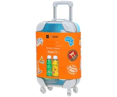 HiSkin HISKIN kelionių rinkinys mini lagaminėlyje (šampūnas 75 ml + kondicionierius 75 ml)