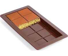 Hit Silikoninė šokolado forma 25x13,5 cm - Šokoladinė plytelė