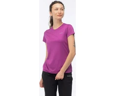 hitec Damska koszulka su trumpomis rankovėmis Hi-tec LADY BODINI cattleya orchid dydis S