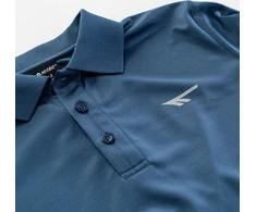hitec Męski komplektas koszulek polo Hi-tec HODIN 2 PACK juodas/ensign mėlynas dydis M