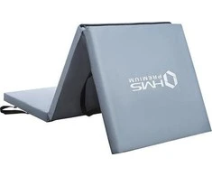 Sulankstomas gimnastikos kilimėlis HMS Premium MGS02 1800x600mm, pilkas