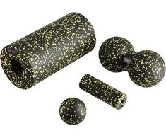 FSBM04 Juodas-Geltonas DOTS MASSAGE SET HMS