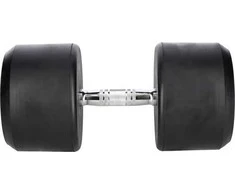 Guminis hantelis HMS HG Pro - 50 kg