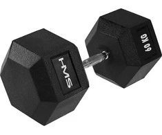 Hantelis HMS Hex Pro - 60 kg