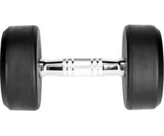 Guminis hantelis HMS HG Pro - 10 kg