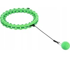 HHW01 HULA HOOP Žalias su svoriu HMS