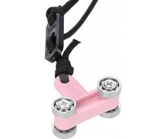 HHW11 PLUS SIZE HULA HOOP LIGHT Rožinis WITH WEIGHT HMS