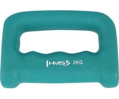 Neopreninis hantelis-kastetas HMS CK20 žalias, 2kg