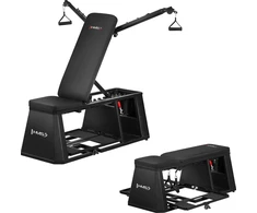 ADJUSTABLE WEIGHT BENCH WITH STORAGE AND CHEST FLY ARMS LM4012 HMS