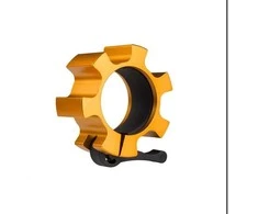 Užraktai štangai HMS ZG1500, auksinė sp., 2 pcs.