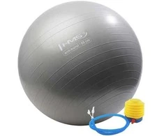 YB02 NAUJAS 55 CM GRAFITŲ GIMNASTIKOS KAMUOLYS HMS