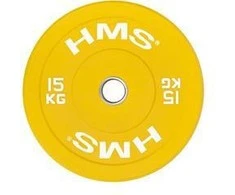 HMS CBR15 OLYMPIC PLATE - BUMPER 15 KG (yellow)